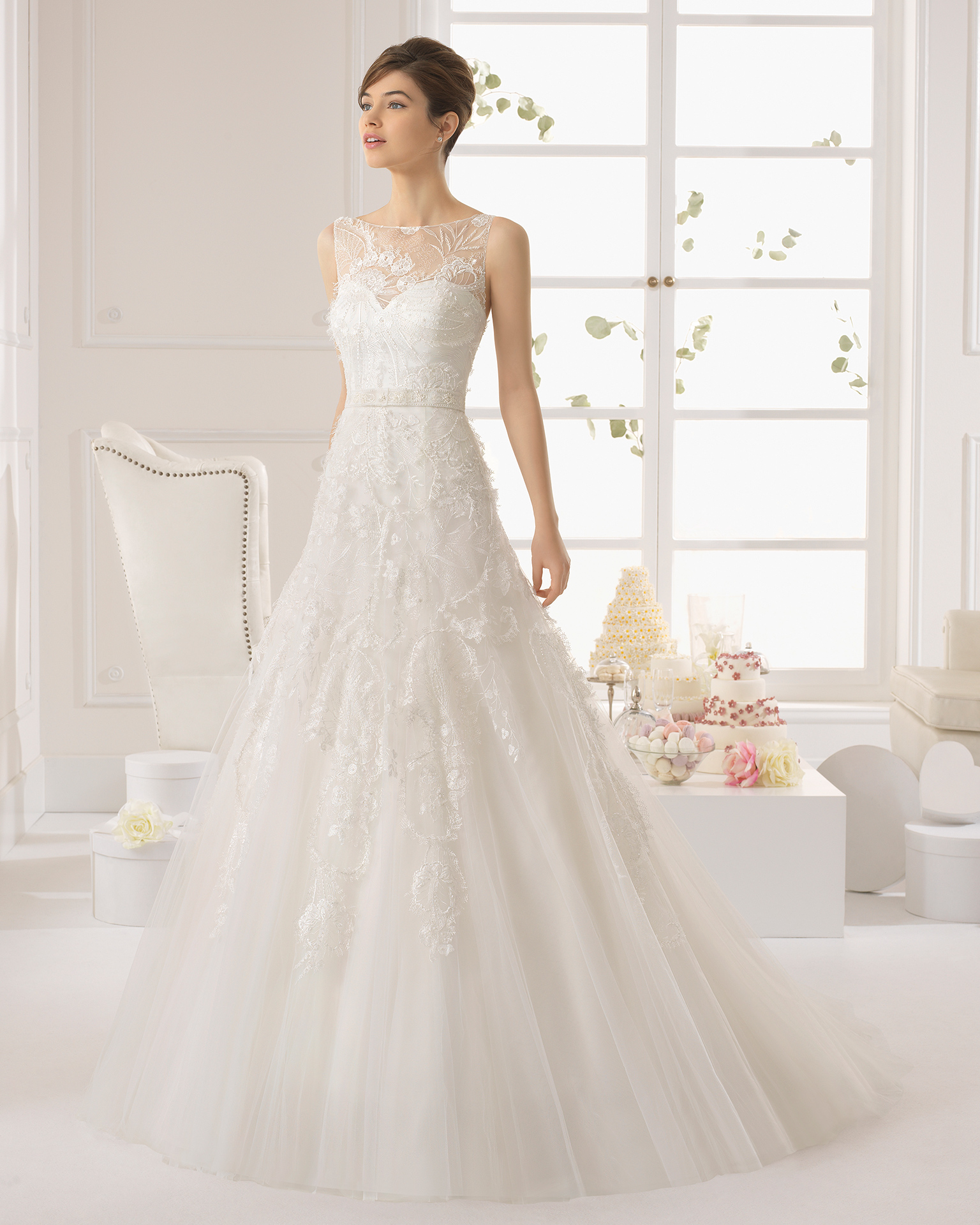 Avetosa vestido de novia corte evasé - Aire Barcelona - Vestidos de novia o  fiesta para estar perfecta.