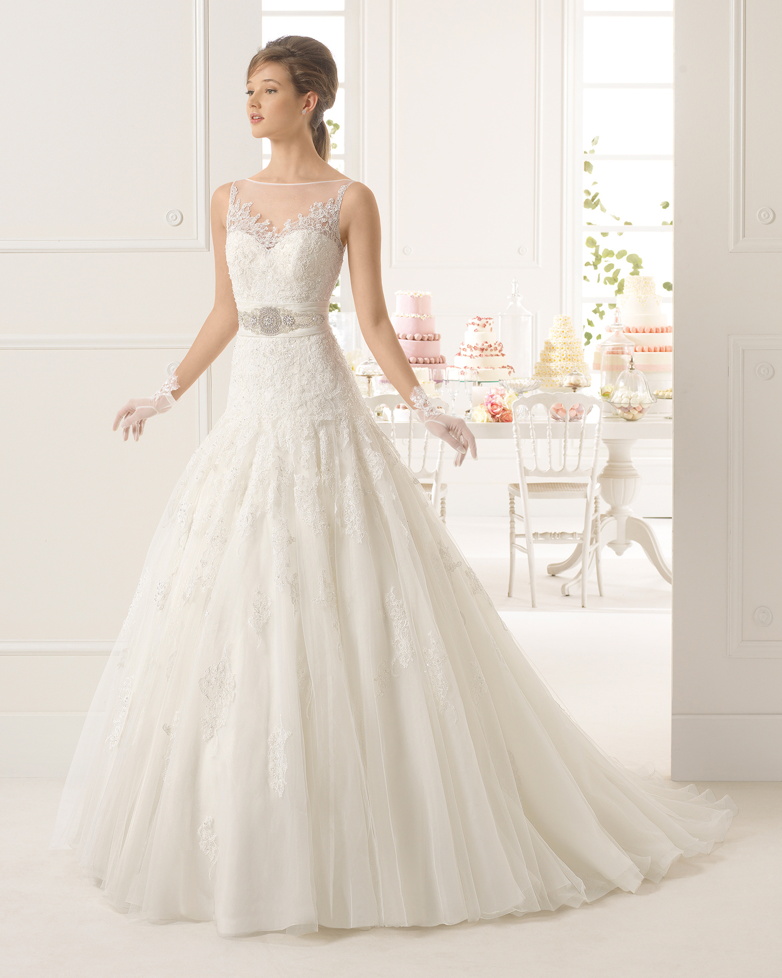 Azahar vestido de novia Aire Barcelona - Aire Barcelona - Vestidos de novia  o fiesta para estar perfecta.
