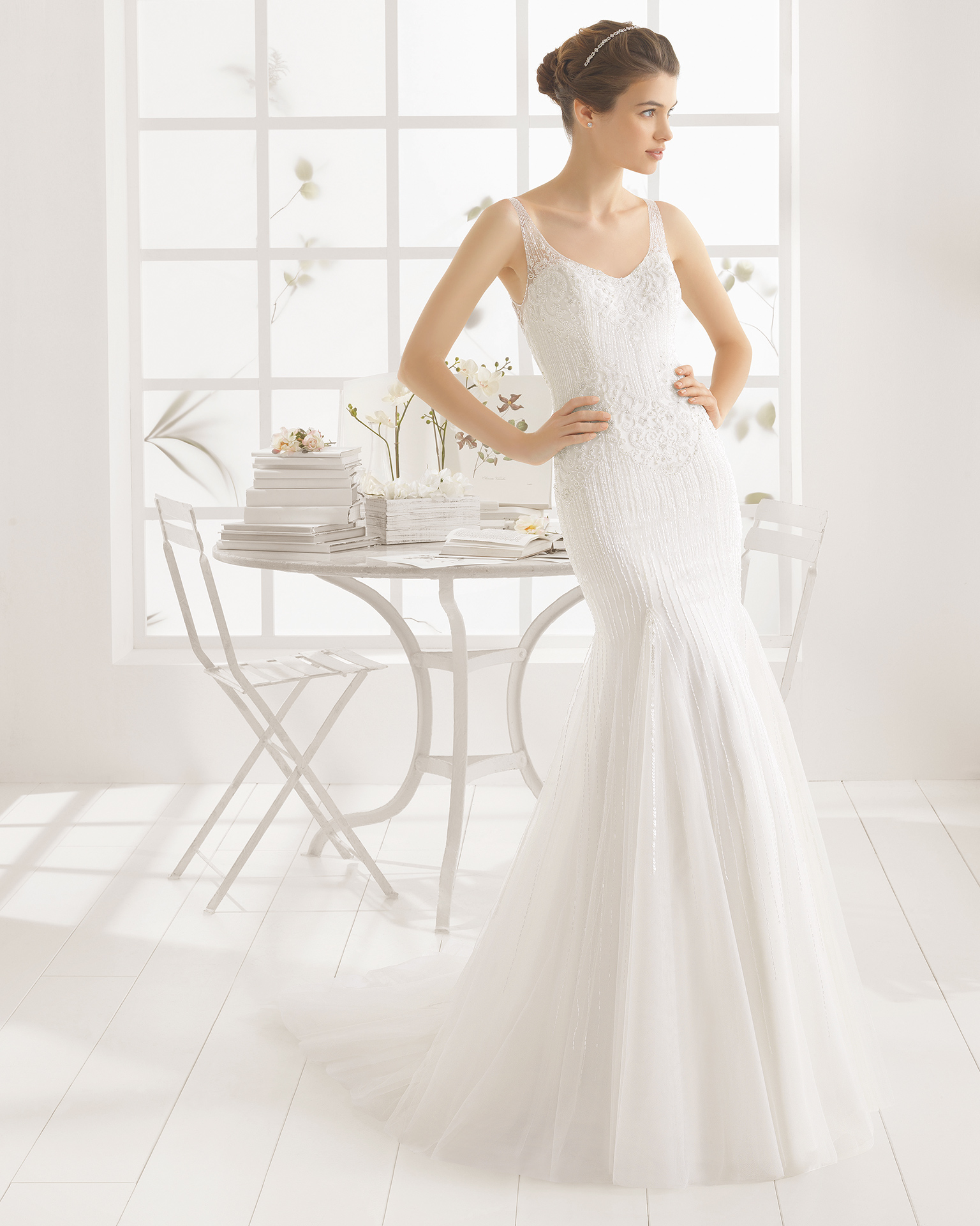 MAELIA wedding dress - Aire Barcelona 2016.
