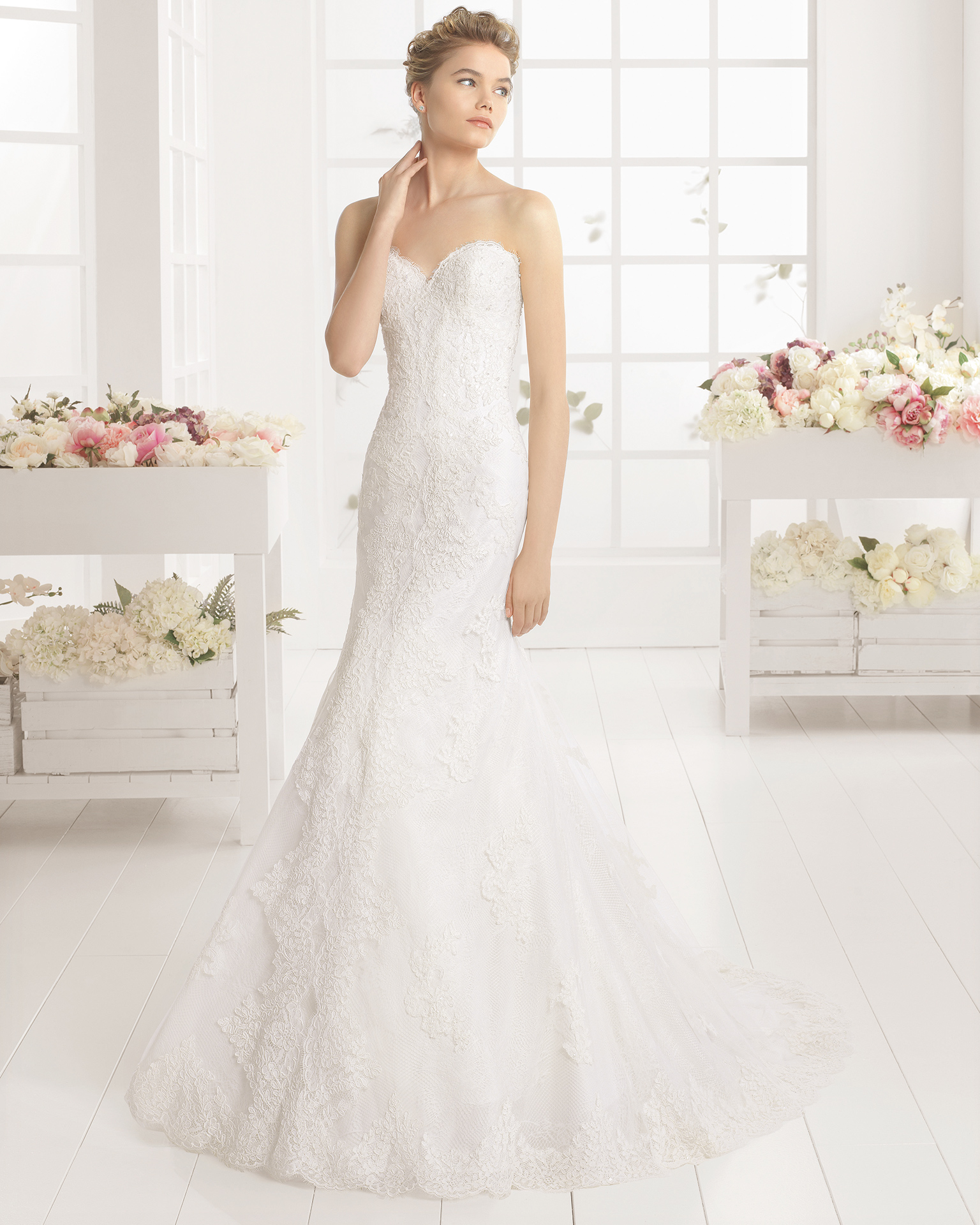 MAYO wedding dress - Aire Barcelona 2016.