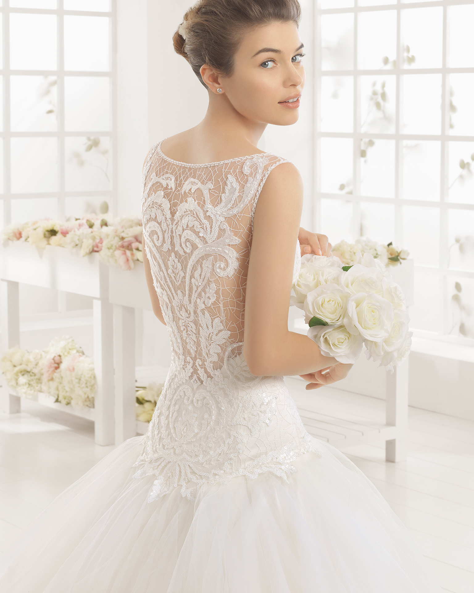 MELANI wedding dress - Aire Barcelona 2016.