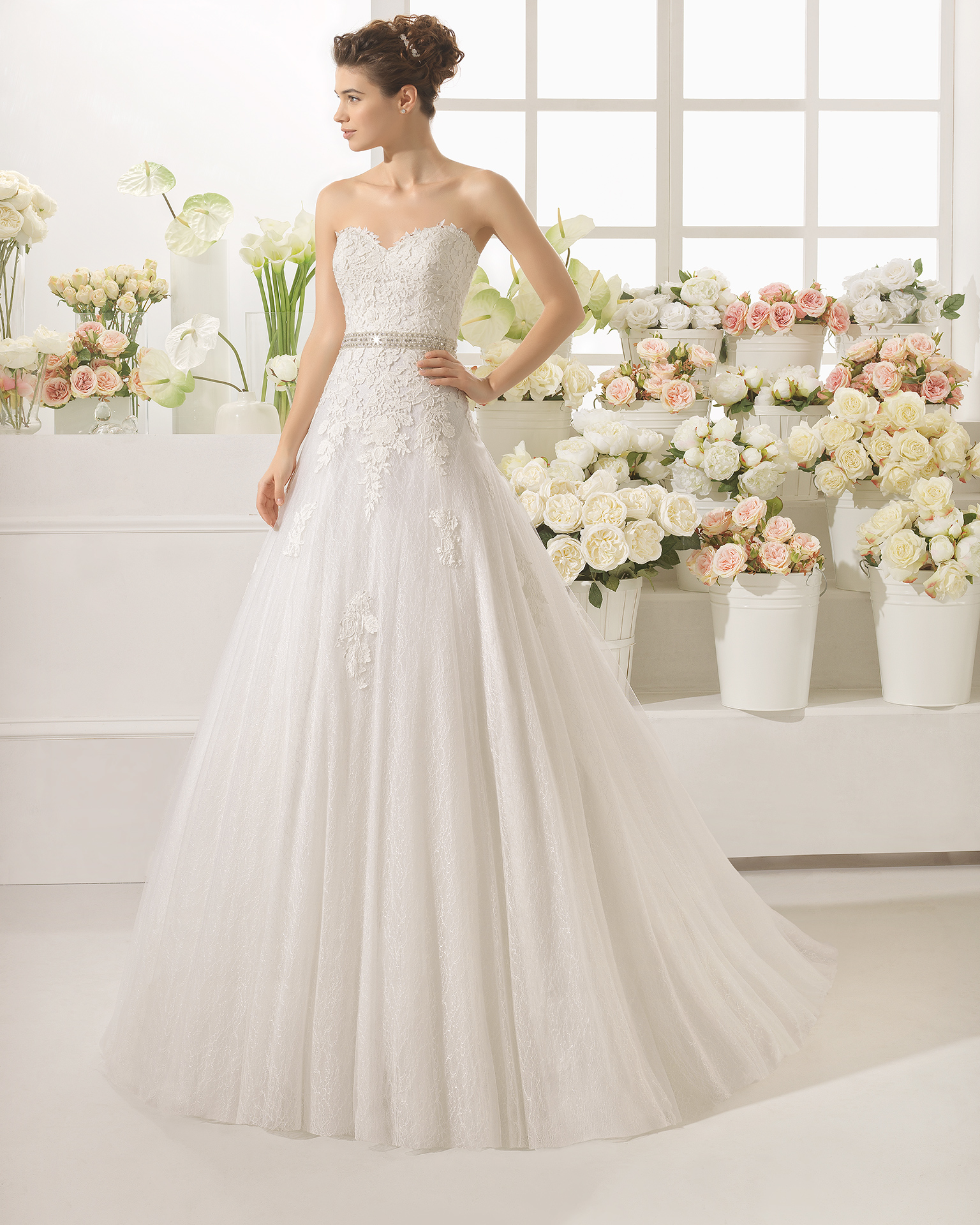 CANOA Brautkleid Aire Barcelona 2017