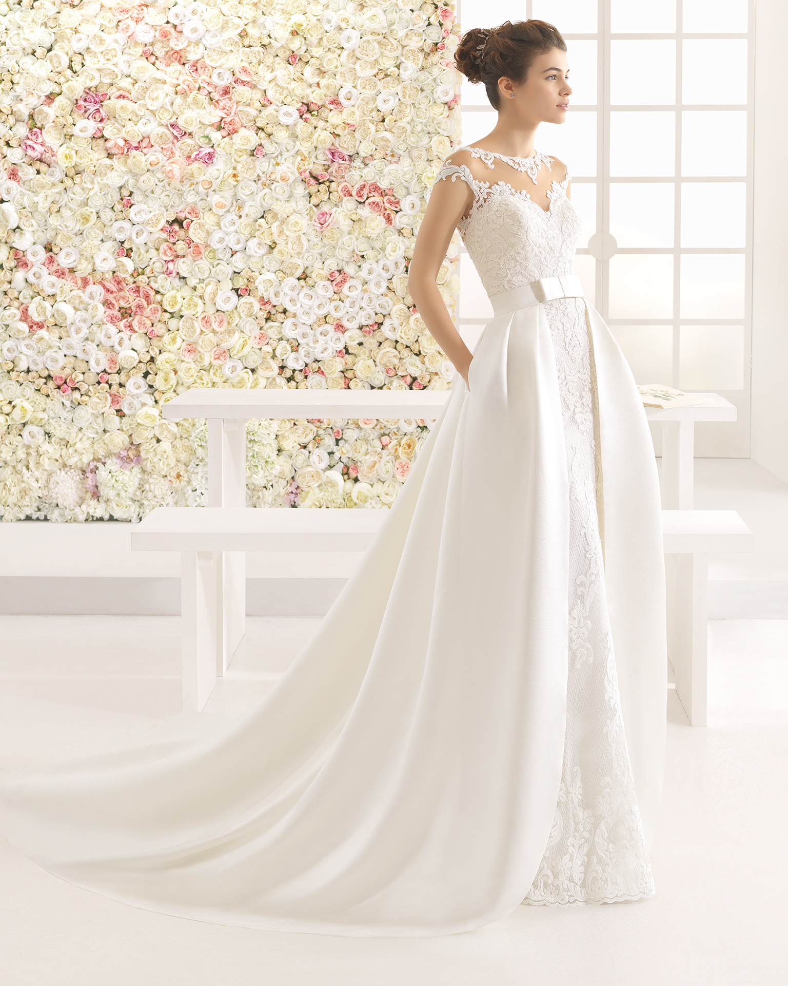 CARLO vestido de novia Aire Barcelona 2017