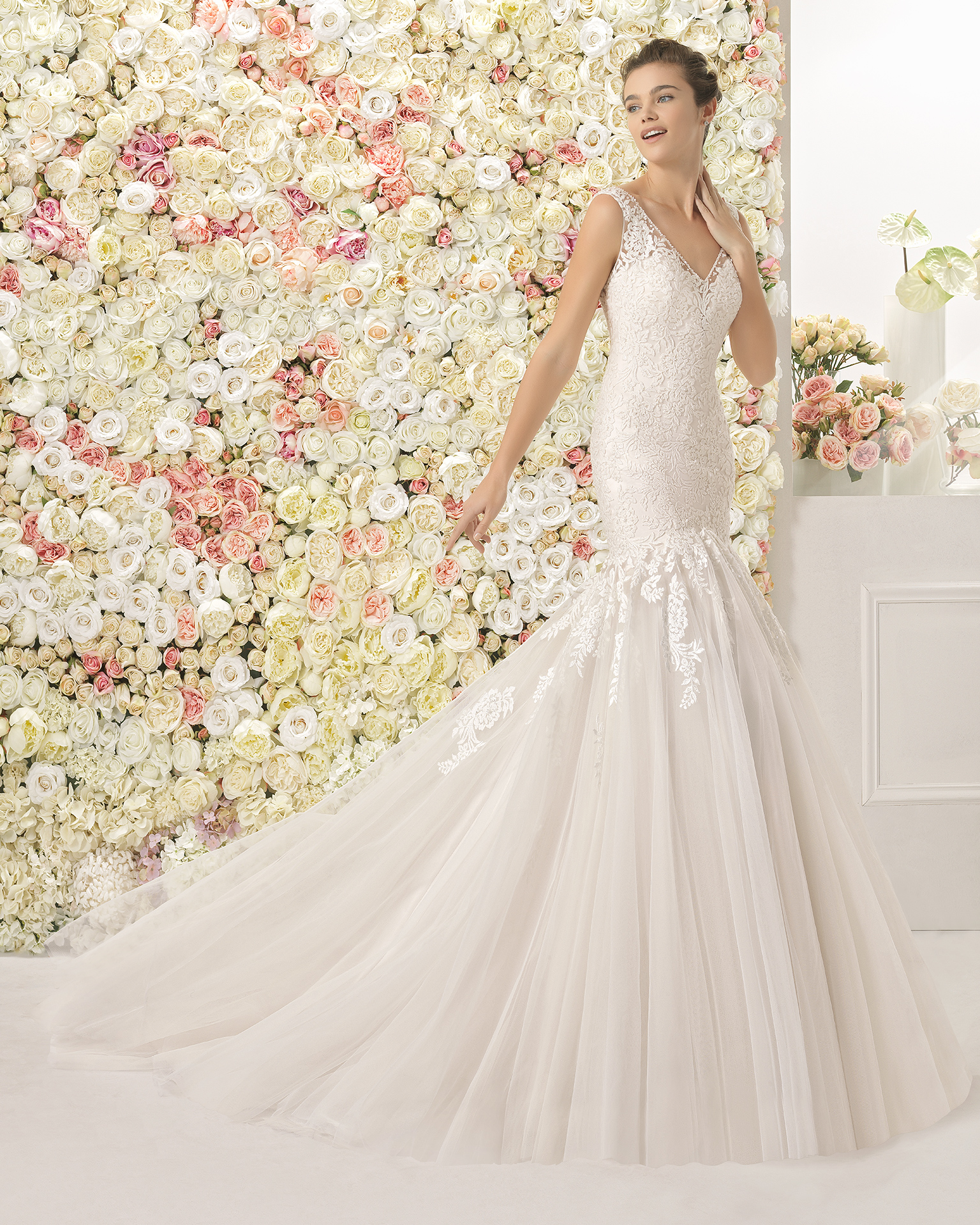 CASIS vestido de novia Aire Barcelona 2017