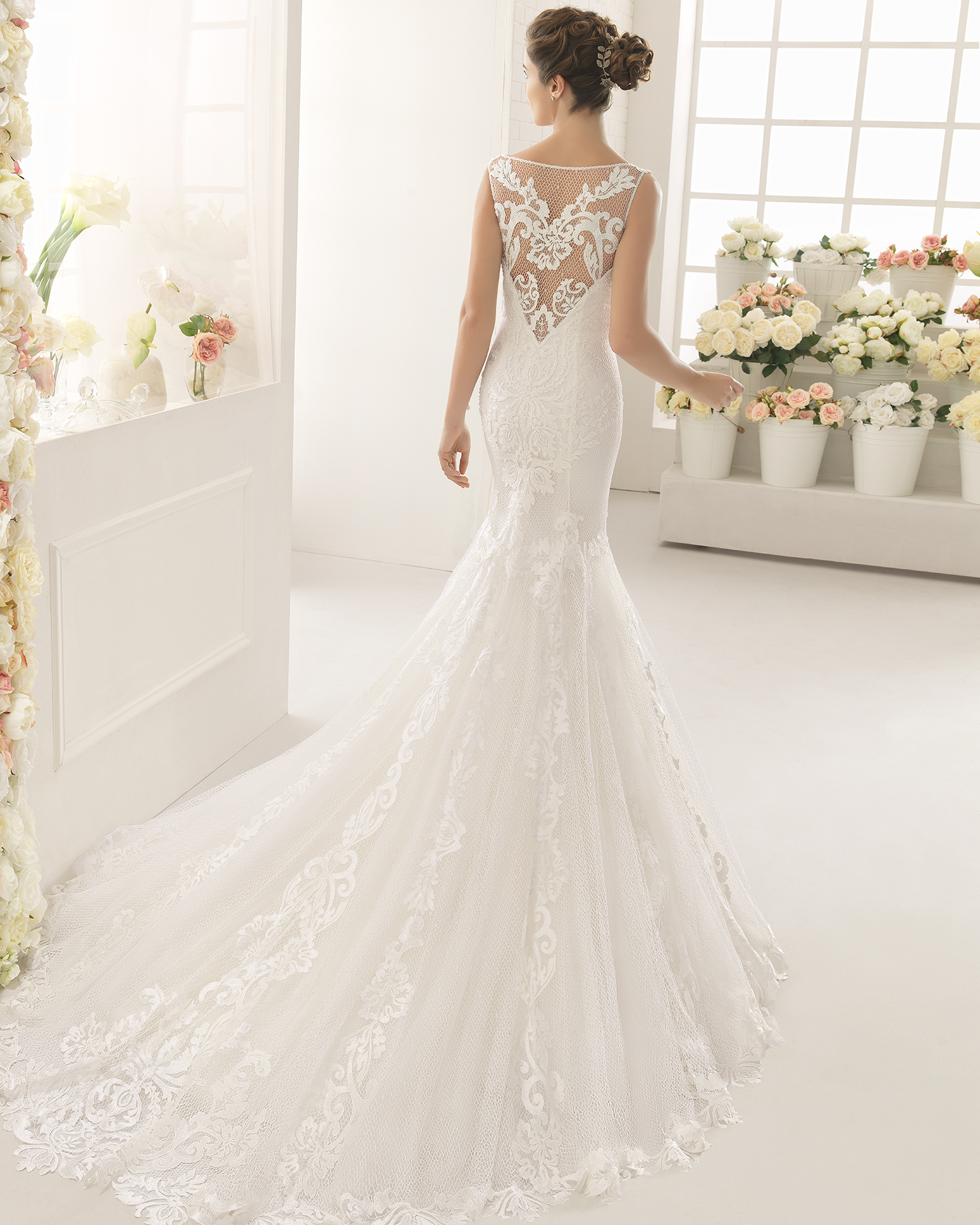 CATRIEL vestido de novia Aire Barcelona 2017