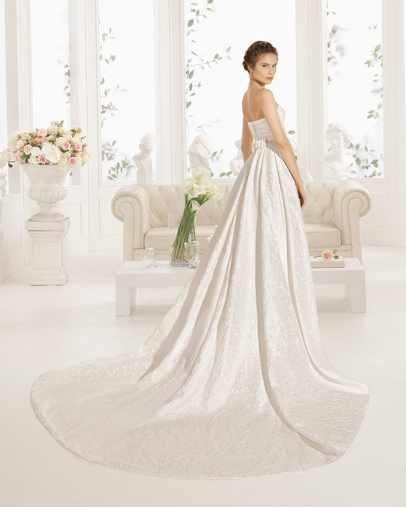 CYRENE robe de mariée Aire Barcelona 2017