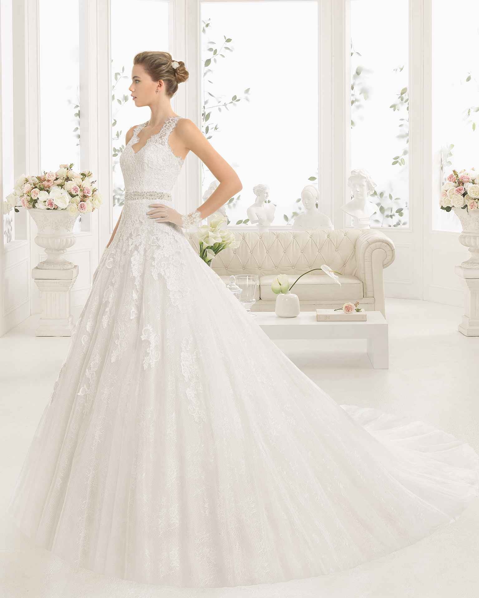 MISTICO robe de mariée Aire Barcelona 2017