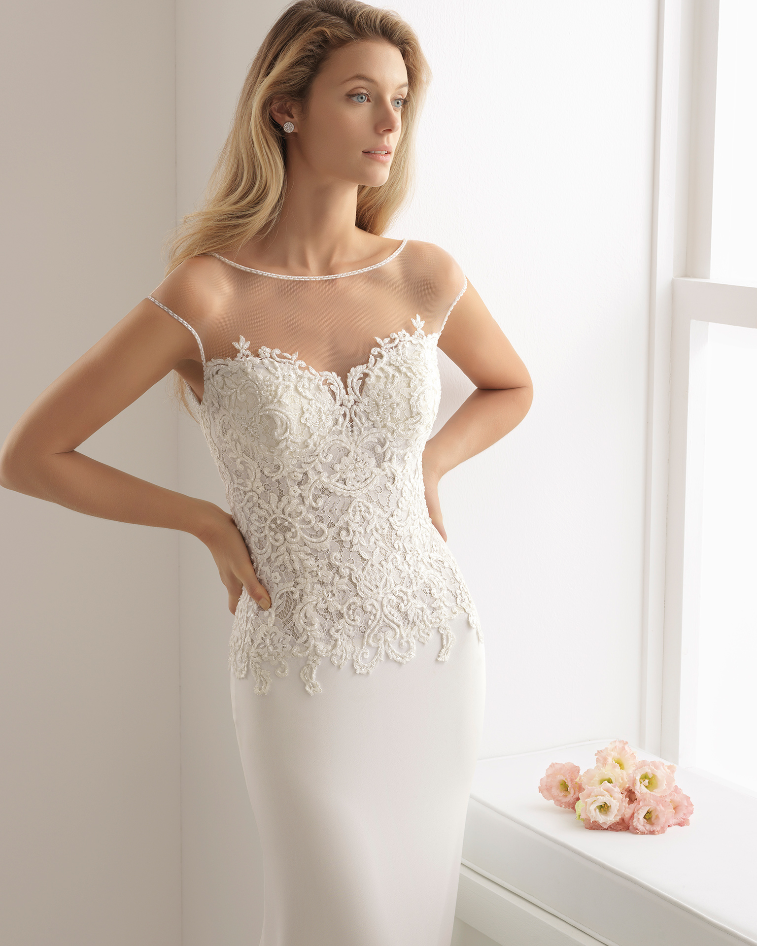Bucarest Novia 2018 Colección Aire Barcelona