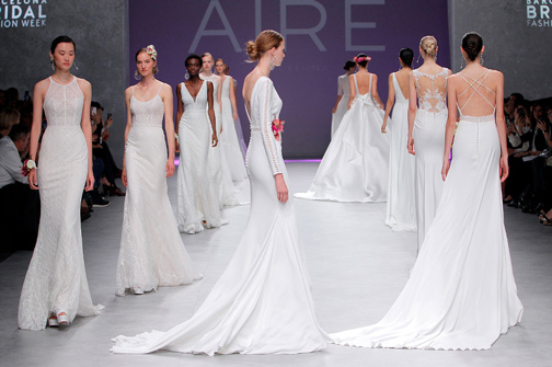 Aire Barcelona Wedding Dress Show AIRE BARCELONA